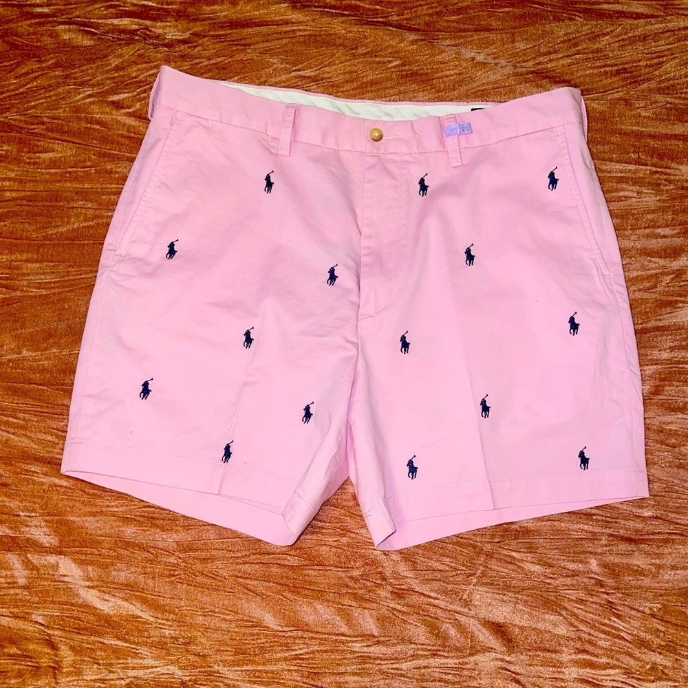 Ralph Lauren shorts with pony print